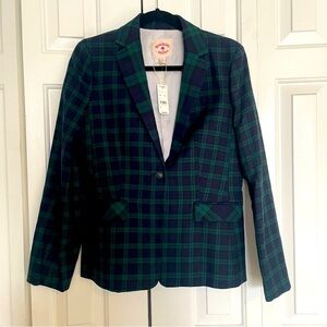 Brooks Brothers Plaid Blazer NWT